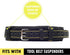 3 Inch Padded Tool Belt, Heavy Duty Work Tool Belt for Comfort and Support (Yellow and Black)