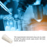 Solid Lab Rubber Stoppers Drilled Silicone Plugs, 5Pcs for 8-12mm Glass Ports