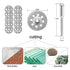 60Pcs Rotary Cutting Wheels Tool Kit, Resin Cut Off Wheels, Mini HSS Saw Blades for Wood and Metal