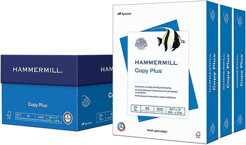 Hammermill Copy Plus 8.5 x 11-Inch Copy Paper, 20 lbs., 92 Bright,