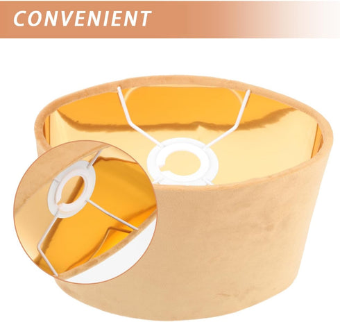 9.05X5.11X7.28In Hemobllo Practical Oval Lamp Shade Cover Durable Lampshade for Table Floor Bedside Lamps Easy