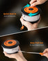 32.8ft Camping String Lights, Retractable RGB Flash Lamp, Rechargeable LED Fairy Lights Outdoor Waterproof, Portable