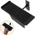 ARTIBETTER Wall Mounted Metal Shoe Rack Adjustable Display Shelf Anti-slip Support, Black Retail Sneaker Organizer