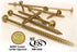 GRK FASTENERS 12155 RSS 1/4" x 2" Screws, 50CT.