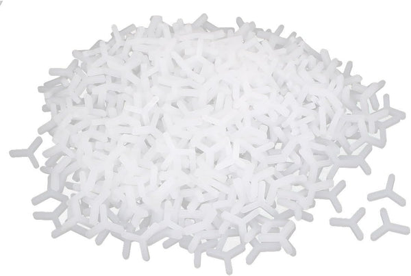 uxcell 1000pcs Wall Floor Tile Plastic Y Type Spacers, 3mm White
