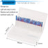 20 Set, 1/8" Hakkin Pcs Carbide Rotary Burrs End Mill CNC Router Bit, Shank Nano Blue Coating Ball Nose End Mill