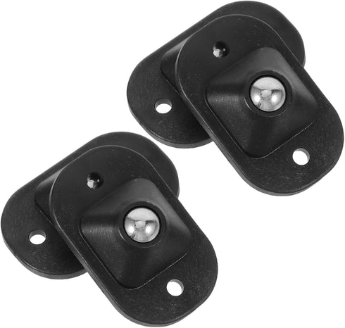 SHOWERORO 4pcs No-Drill Adhesive Caster Wheels for Small Furniture Quiet Rolling Casters