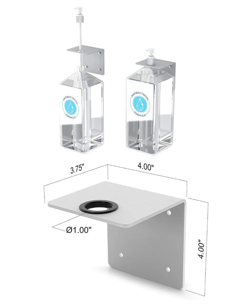 Hand Sanitizer Pump Dispenser Wall Bracket