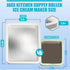 (14"x10") Extra Large Rolled Ice Cream Maker - Make Instant IceCream w/the Family - Manual Roll Your Own IceCream