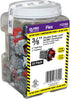SIGMA ENGINEERED SOLUTIONS ProConnex C-570 Double Snap Lock AC/MC Connector, 25-Pack