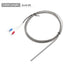 MECCANIXITY K Type Thermocouple Temperature Sensor Probe 5x100mm 6.6ft Wire 0 to 600°C(32 to 1112°F) Stainless Steel