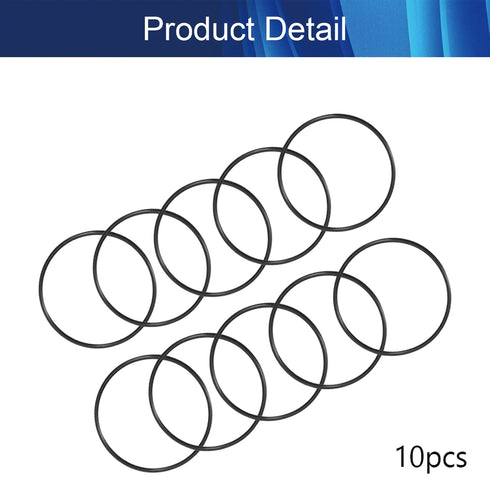 Buna-N O-Ring 35x33x1mm Metric Nitrile Rubber Round Sealing Gasket for Plumbing Connection