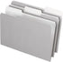 Pendaflex 435013GRA Interior File Folders, Legal, Gray, 1/3 Cut Top Tab (Box of 100)