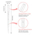 100PCS 3ml Disposable Plastic Pipettes by G2PLUS, Graduated Transfer Pipettes for Science Laboratory