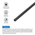 uxcell 8Pcs Carbon Fiber Tube 1 x 2 x 200mm Pultruded Carbon Fiber Tubing for RC Airplane, Kite, Quadcopter Arm