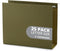 Blue Summit Supplies Extra Capacity Hanging File Folders, 25 Reinforced Hang Folders,
