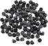 100PCS No Needle Luer Lock Caps for Syringe Luer Lock, Black, Lab Supplies