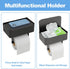 SUS304 JUYSON Toilet Paper Holder with Shelf, Flushable Wipes Dispenser Fits for Bathroom Wipe Storage, Keep Your Wipes