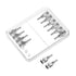 12pcs 13Gauge Stainless Steel Dispensing Needles, 1/4" Blunt Tips for Thick Liquids, Ink, Glue