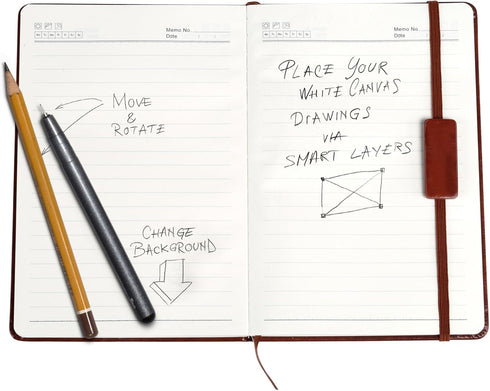 Kesoto A5 Classic Ruled Leather Hardcover Writing Notebook, 5.7'' x 8.5'', 200 Pages, Lined Journal Diary