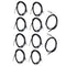 10Pcs Thermistor Sensor Temperature Probe 5x25mm, PVC Strong Anti Interference Ability for Constant Temperature Control