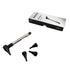 Jeashia Stainless Steel Mini Diagnostic Otoscope with 3X Magnification, Bright LED Light, Clip