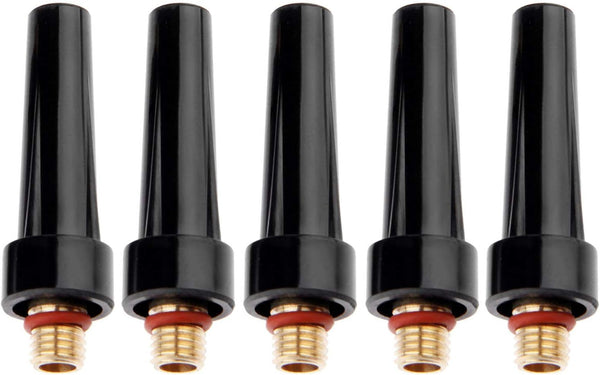 Mtsooning 5PCS 41V35 Medium TIG Back Cap Replacement for WP-9/20/25 Welding Torch