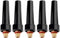 Mtsooning 5PCS 41V35 Medium TIG Back Cap Replacement for WP-9/20/25 Welding Torch