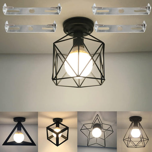 DVECUE 8Pieces Light Fixture Mounting Bracket Crossbar Kit for Ceiling Pendant Wall Light Sconce Mounting Plate