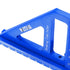 45/90 Degree Triangle Ruler Scriber, Aluminum Alloy Miter Triangle Ruler for Woodworking, High Precision Layout Tool