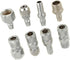 8Pcs Coupling Connector Set, 1/2 Pneumatic Air Compressor Hose Quick Coupler Plug Socket