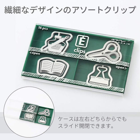 Midori Clips Etched Clips (Stationery) by Designphil