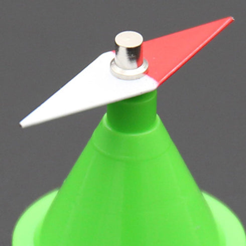 ljhnba Rhombus Small Compasses Needle with Stand Teaching Instrument Physical Experiment Tool for Physics Education
