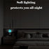 FSHVQKD Turquoise Blue Night Light,Plug Into Wall Decor for Stairway,Hallway,Kitchen,Dusk to Dawn Sensor Nightlights