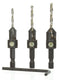 Make it Snappy Tools Quick-Change 3-Pc. Countersink Drill Bit Set, Proudly Made in The USA