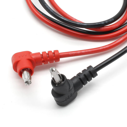 2pairs 71cm/28" Long Banana Plug Multimeter Probe Test Lead Cable for Digital Laboratory Multimeter Voltmeter, 1000V,