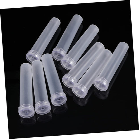 100pcs balacoo Floral Water Tubes White Flower Nutrition Containers for Fresh Flower Preservation Leakproof Test Tubes
