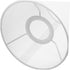 E27 12-Inch iplusmile Round Fabric Lamp Shade for Living Room and Bedroom Base Compatible Floor Lamp Decorative Design