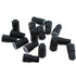 TAODAN 16PCS 22-14AWG Black PVC Waterproof Wire Nuts Outdoor Crimp Cap Gardening Terminal Suitable for Landscape