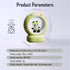 kvppvt 3 Cloud and Bunny Rechargeable Night Light, Safe Soft Silicone Material, Brightness Levels, Tap Control, Warm