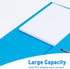RAZCC Two Pocket Folders, 30 Pack File Folders with Pockets, Thick Paper for School Office Business Home, Assorted