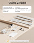 42" 4-Segment 1800LM ONEMIX LED Desk Lamp with Clamp, Architect Desk Light with Remote, Adjustable Bar, Bright