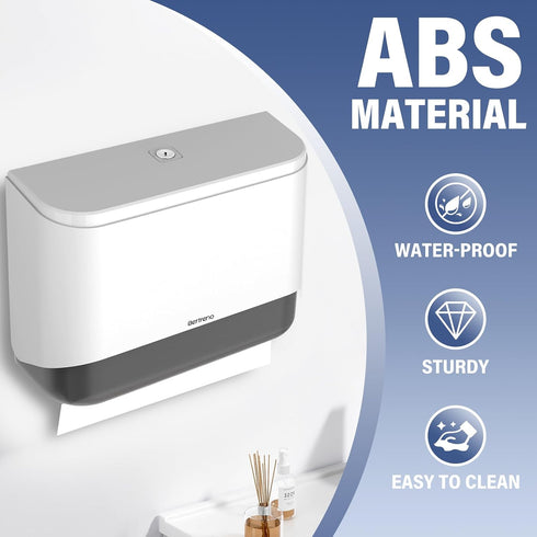 Commercial Paper Towel Dispenser Wall Mount Multifold/Trifold/C Fold Paper Hand Towel Dispenser Bathroom Hand Paper