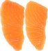 Totority Realistic Salmon Slice Food Model 2pcs Perfect Artificial Sushi Prop for
