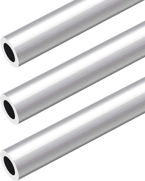 3 Pcs 6063 Aluminum Round Tube 16mm OD 10mm Inner Dia 300mm Length Seamless Aluminum Straight Tubing for Fabrication Projects DIY Handmade Model Craft Frame Building Gardening Shop Fitting by OFOWIN