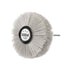 uxcell Nylon Wheel Brush 600 Grits Abrasive Grinding Head with 6mm Threaded Shank