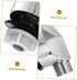 Elbow Elbow CALLARON Handheld Shower Hose Adapter Wall Supply for Shower System Easy Install for Shampoo Bed Faucet