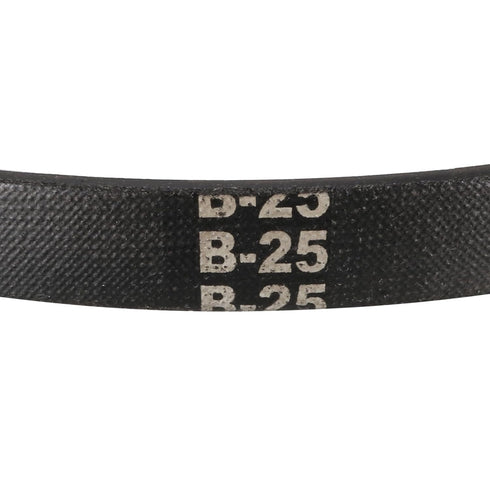 B-25 V-Belts, 25" Inner Length x 17mm Width Rubber Drive Belt for Power Transmission Use