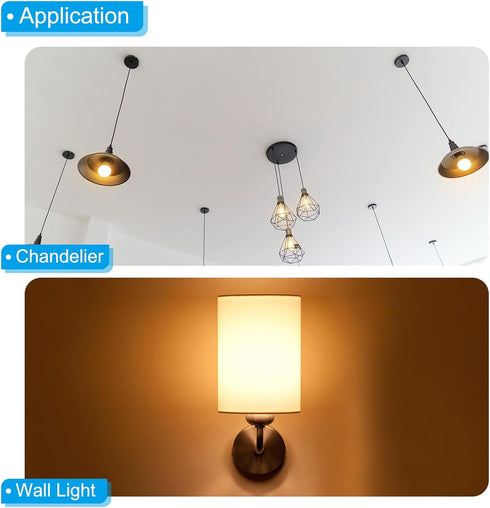 2set 180 PATIKIL Light Fixture Mounting Bracket, Ceiling Wall Light Crossbar Rotation Universal Lamp Fixture
