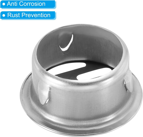 PATIKIL Gutter Guard, 304 Stainless Steel Downspout Strainer, Anti-Blocking Tool for Stops Leaves Debris, 2 Inch